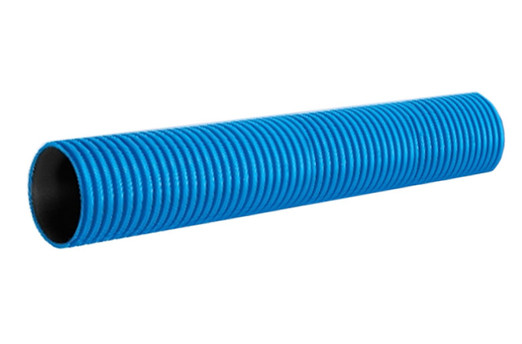 Труба для защиты кабеля гибкая тип 450 синяя d=50мм (50м, муфта)